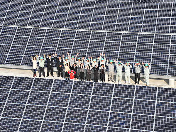 収益用太陽光施設　受注開始