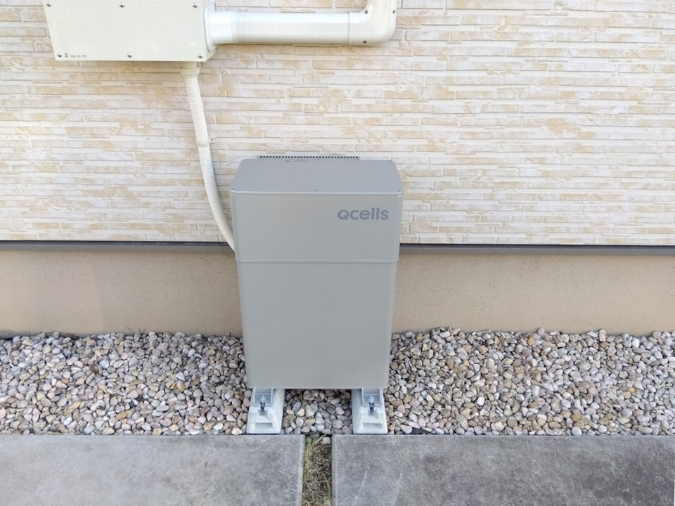 倉敷市　蓄電池Qセルズ9.7kwh