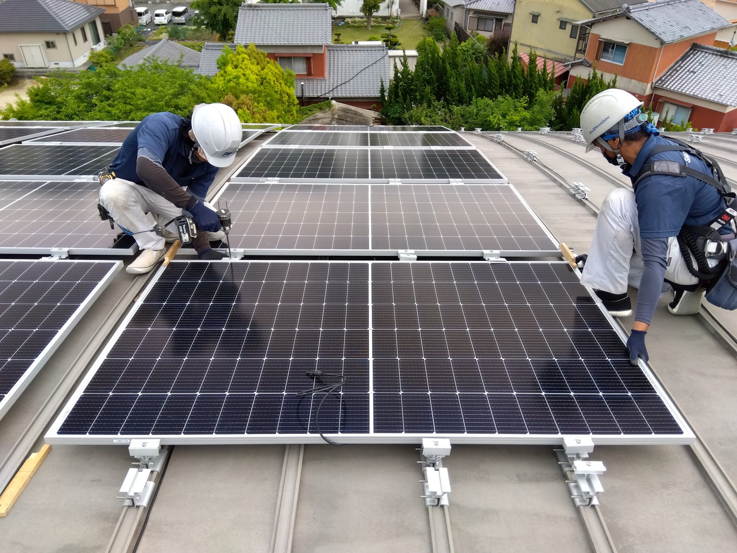 太陽光発電・蓄電池の施工実績