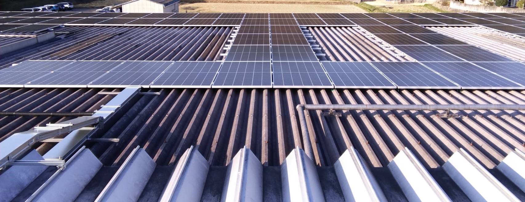 M様　屋根設置　長州産業　72.00kw