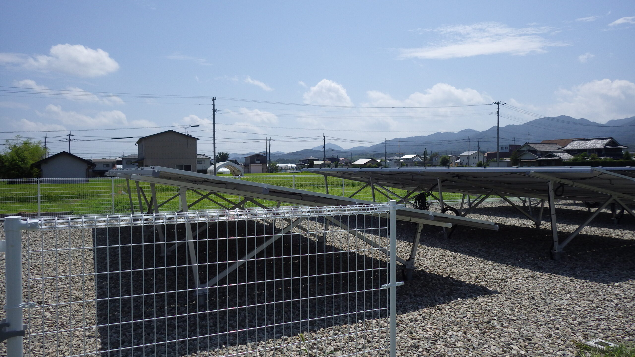 M様　陸上設置　Qセルズ　55.08kw
