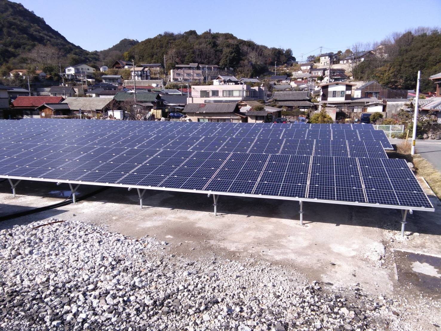 N様　陸上設置　Qセルズ　204.75kw