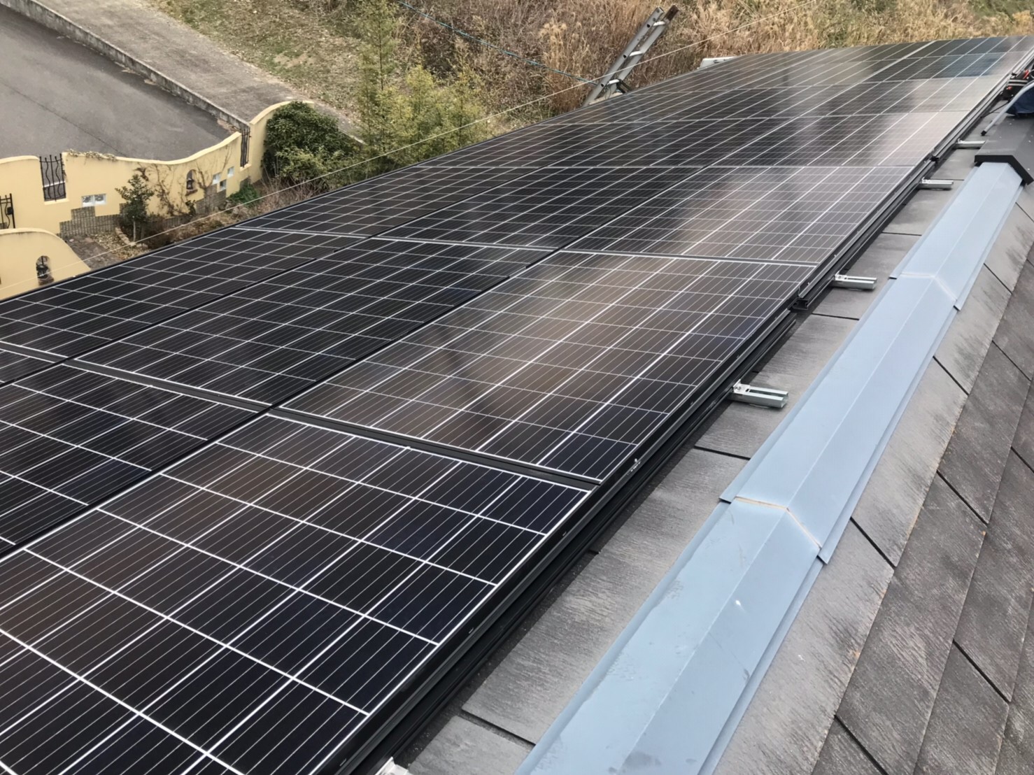 Y様　屋根・倉庫屋根設置　京セラ28.161kw