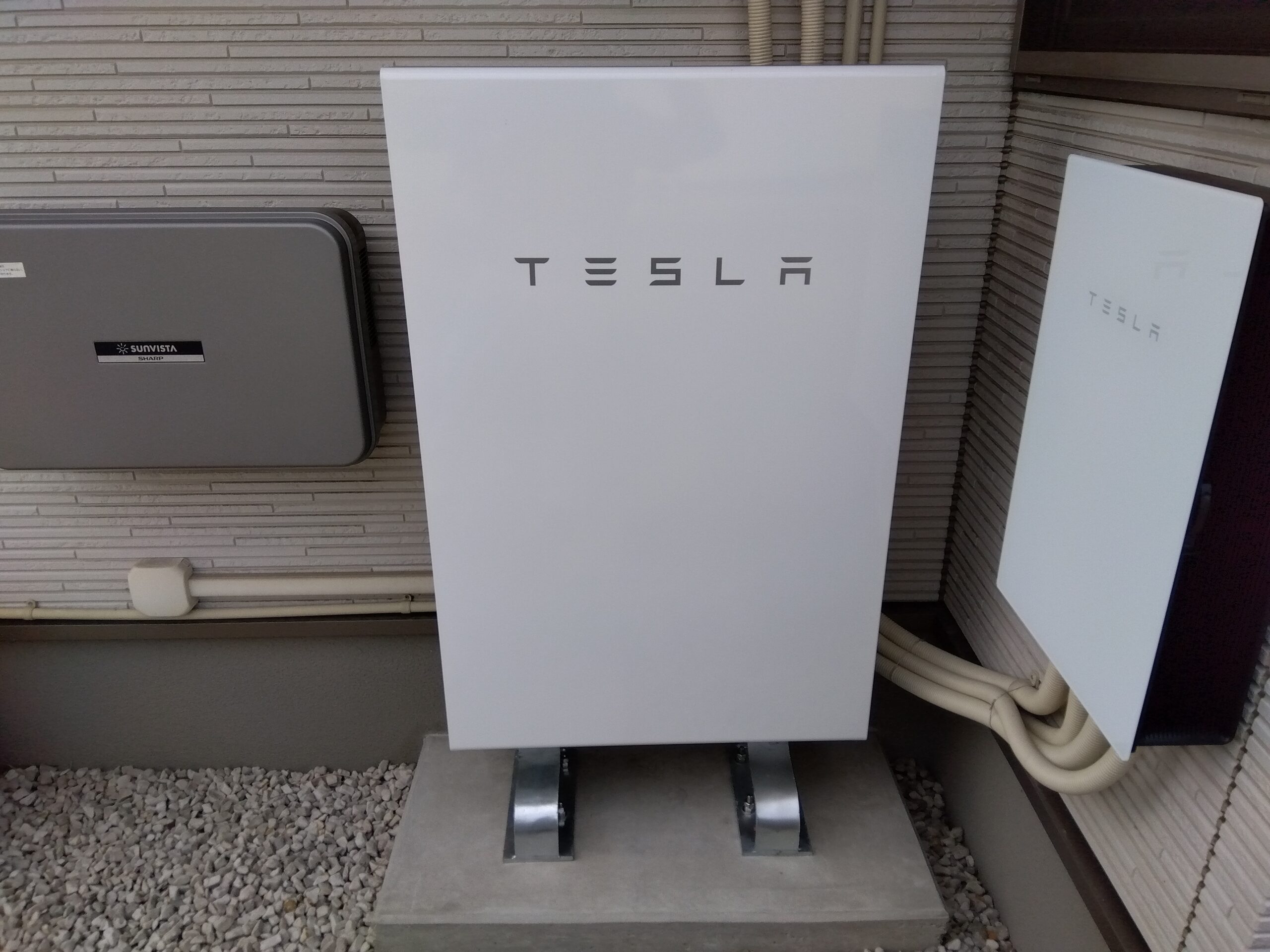 K様　テスラ蓄電池Powerwall　13.5 kWh