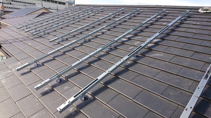 M様　屋根設置　長州産業　4.662kw