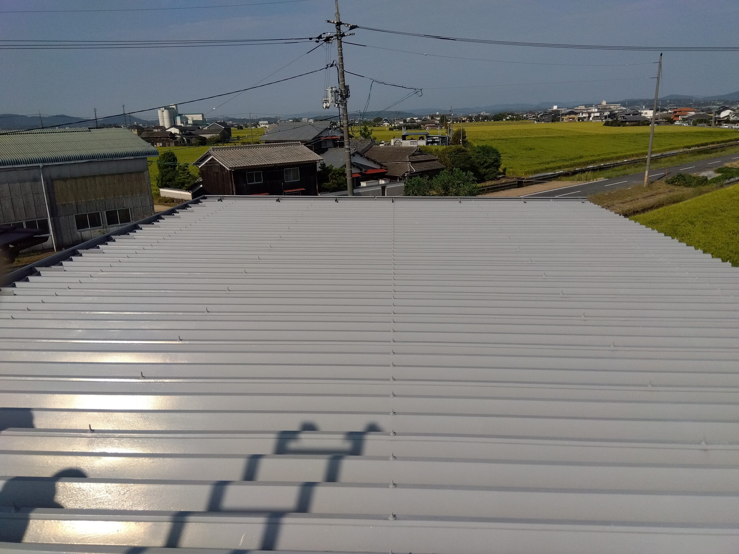 S様　折半屋根設置　リープトン　11.07kw