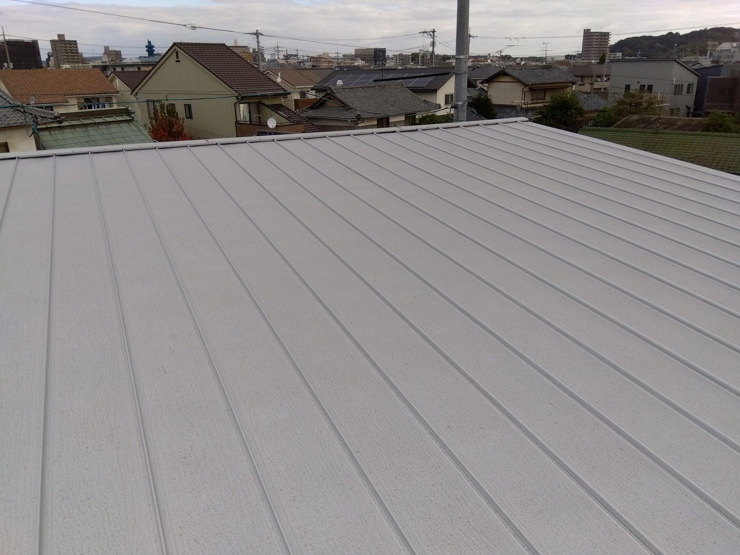 Y様　屋根設置　長州産業　5.1kw