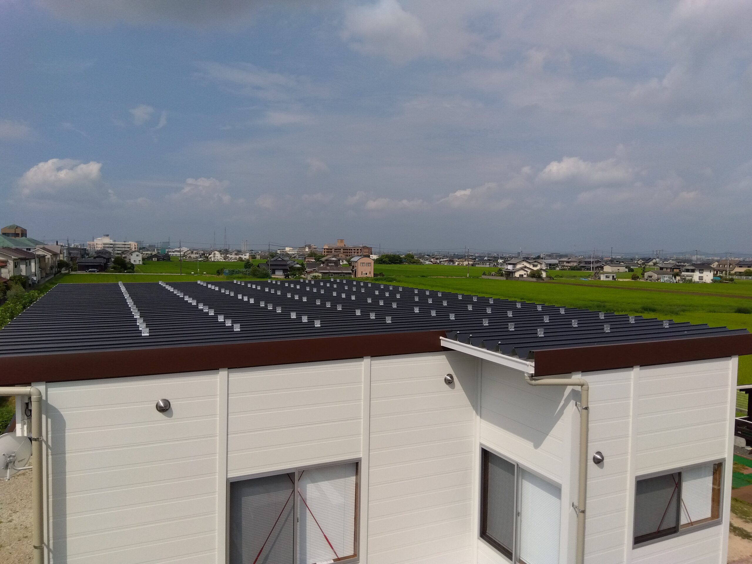 M様　屋根設置　リープトン　17.1kw