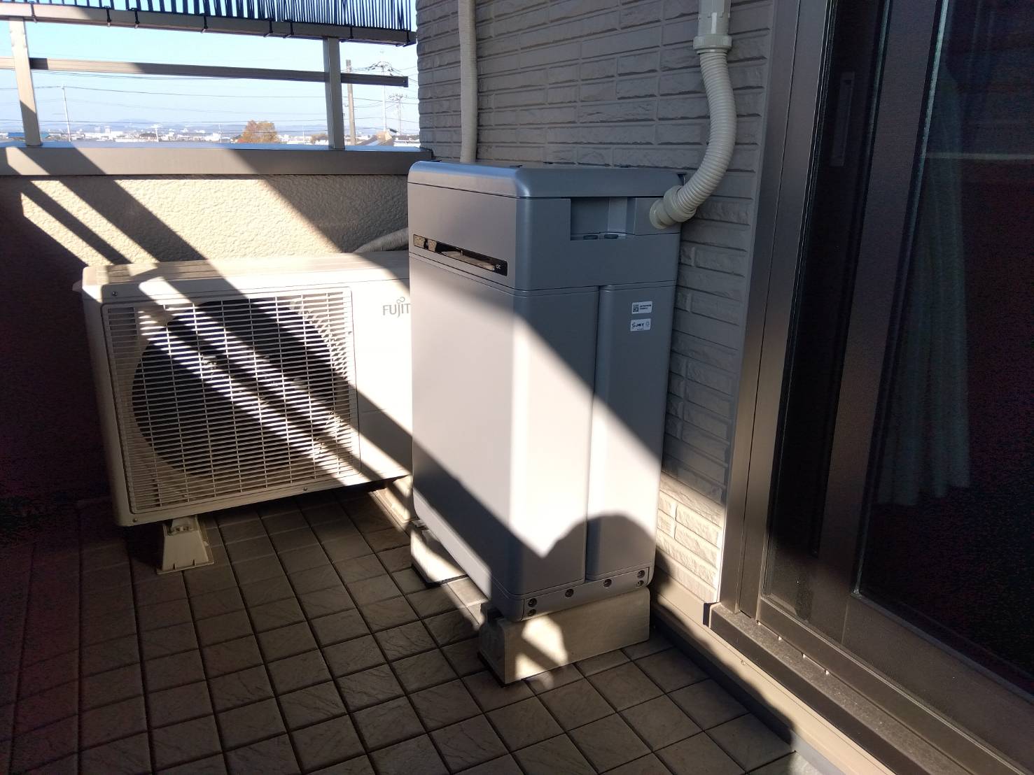 N様　長州産業蓄電池　スマートPVマルチ　9.8kWh