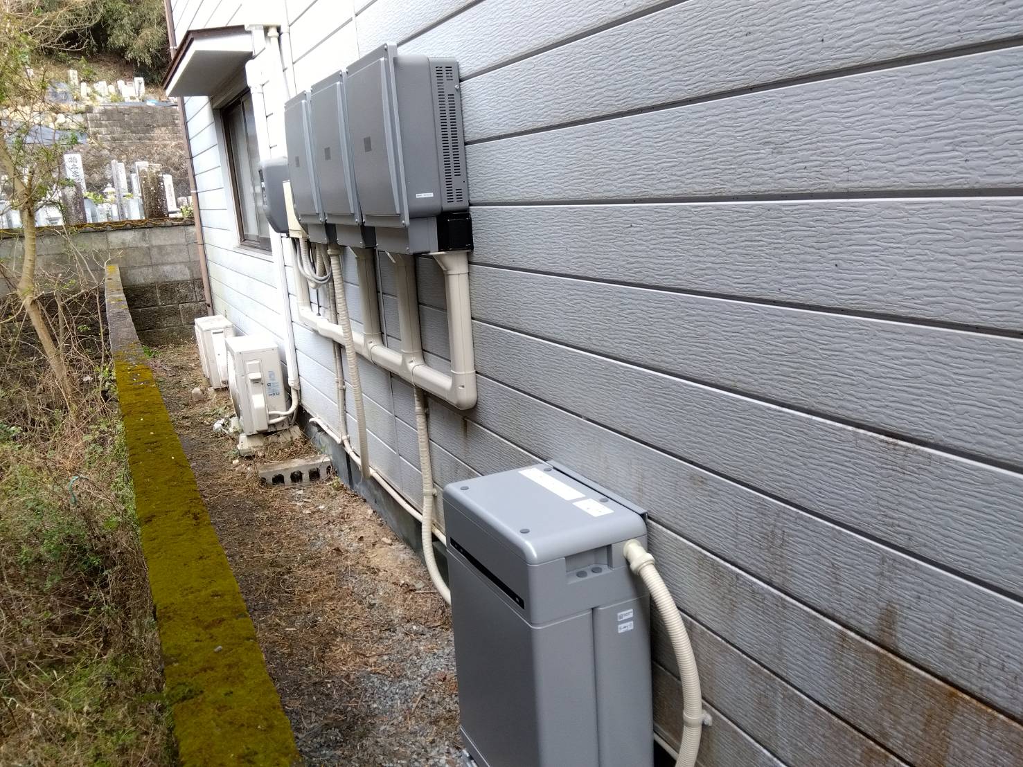 K様　長州産業蓄電池　スマートPVマルチ　9.8kWh