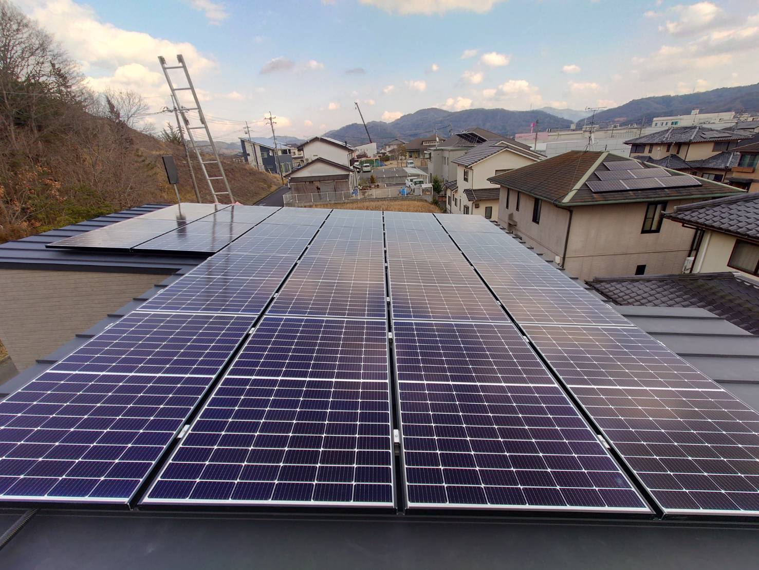 M様　屋根設置　長州産業　6.80kw
