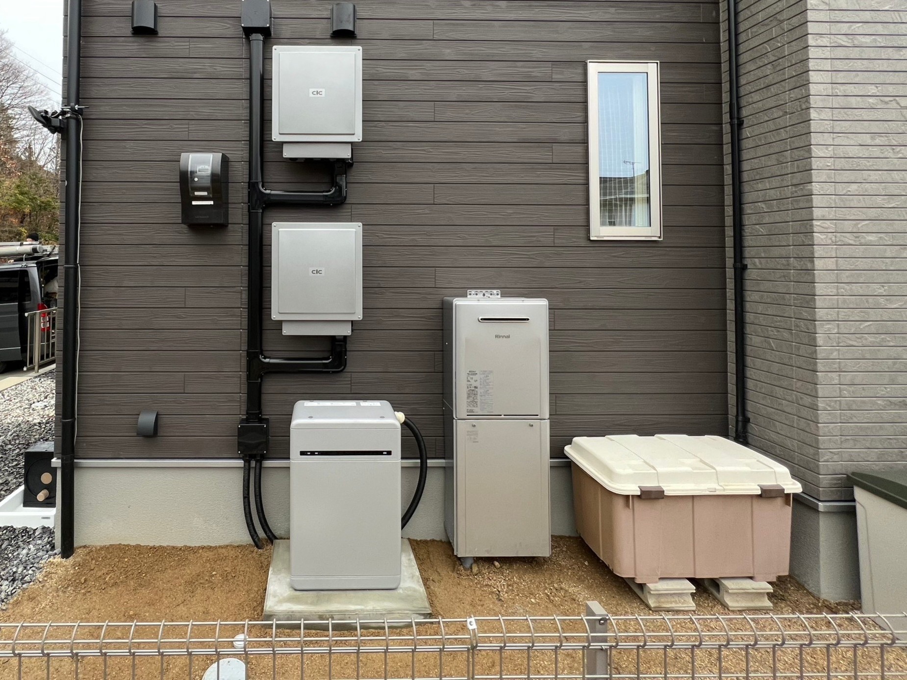 M様　長州産業蓄電池　スマートPVマルチ　9.8kWh