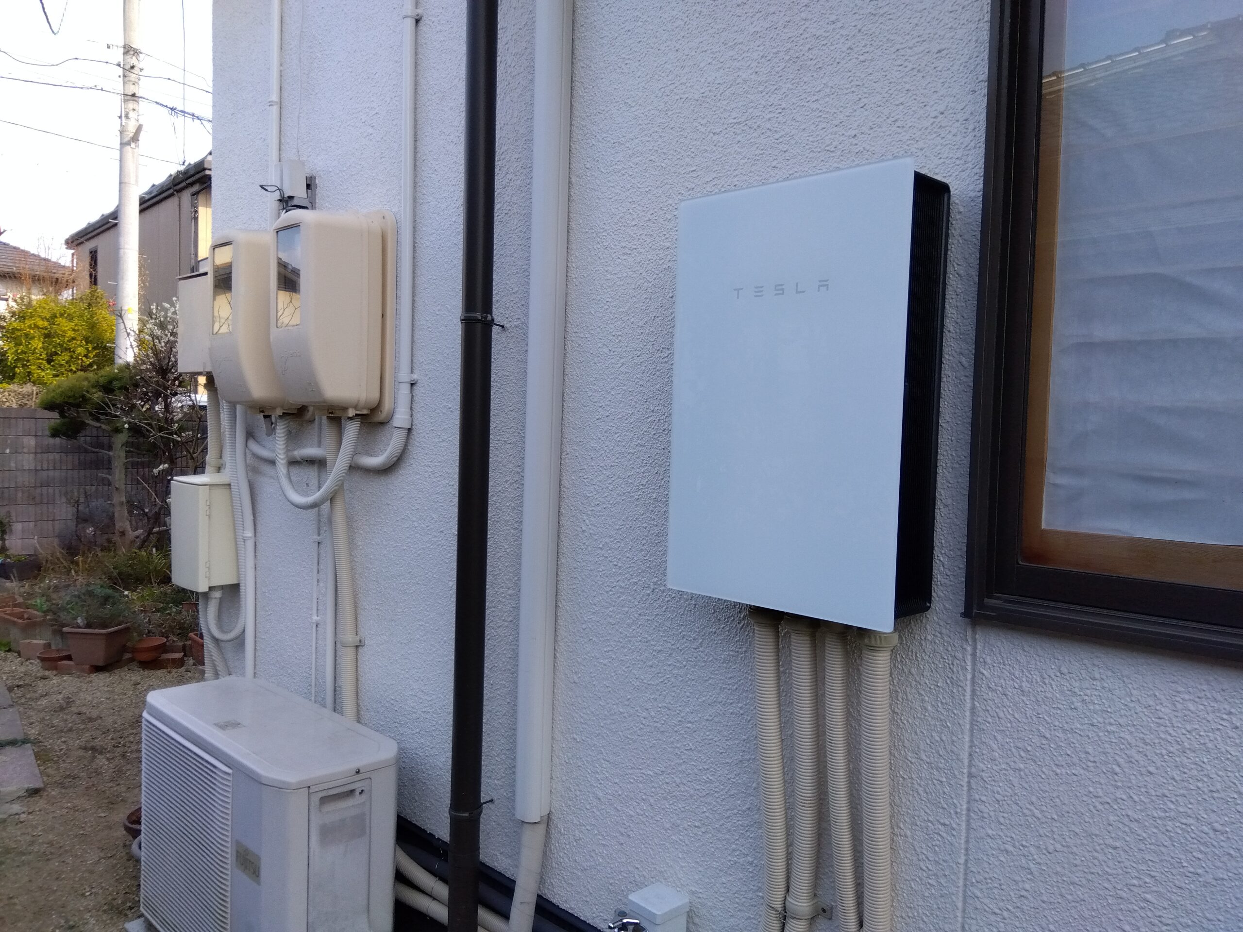 K様　テスラ蓄電池Powerwall　13.5kWh