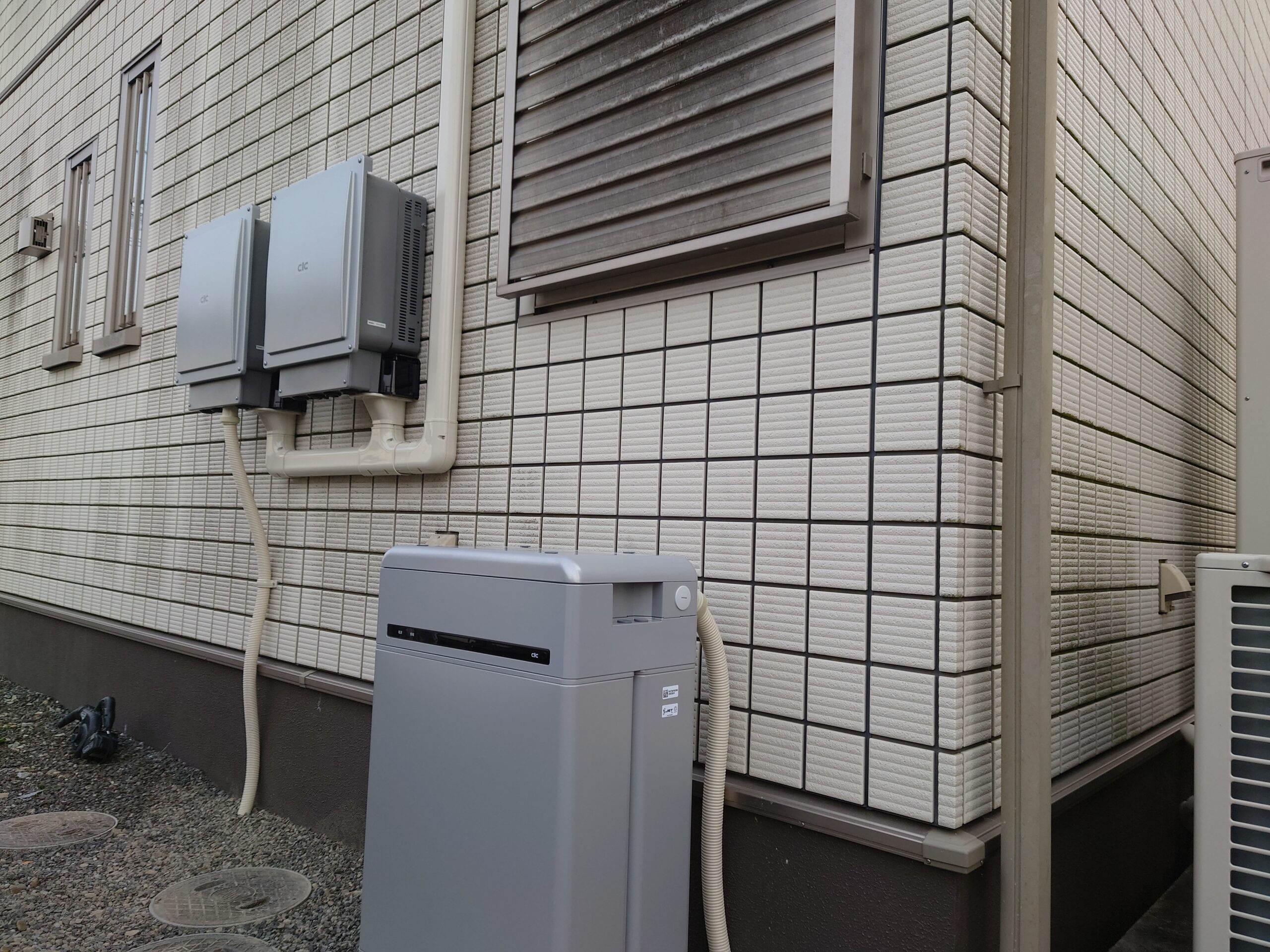 A様　長州産業蓄電池　スマートPVマルチ　9.8kWh