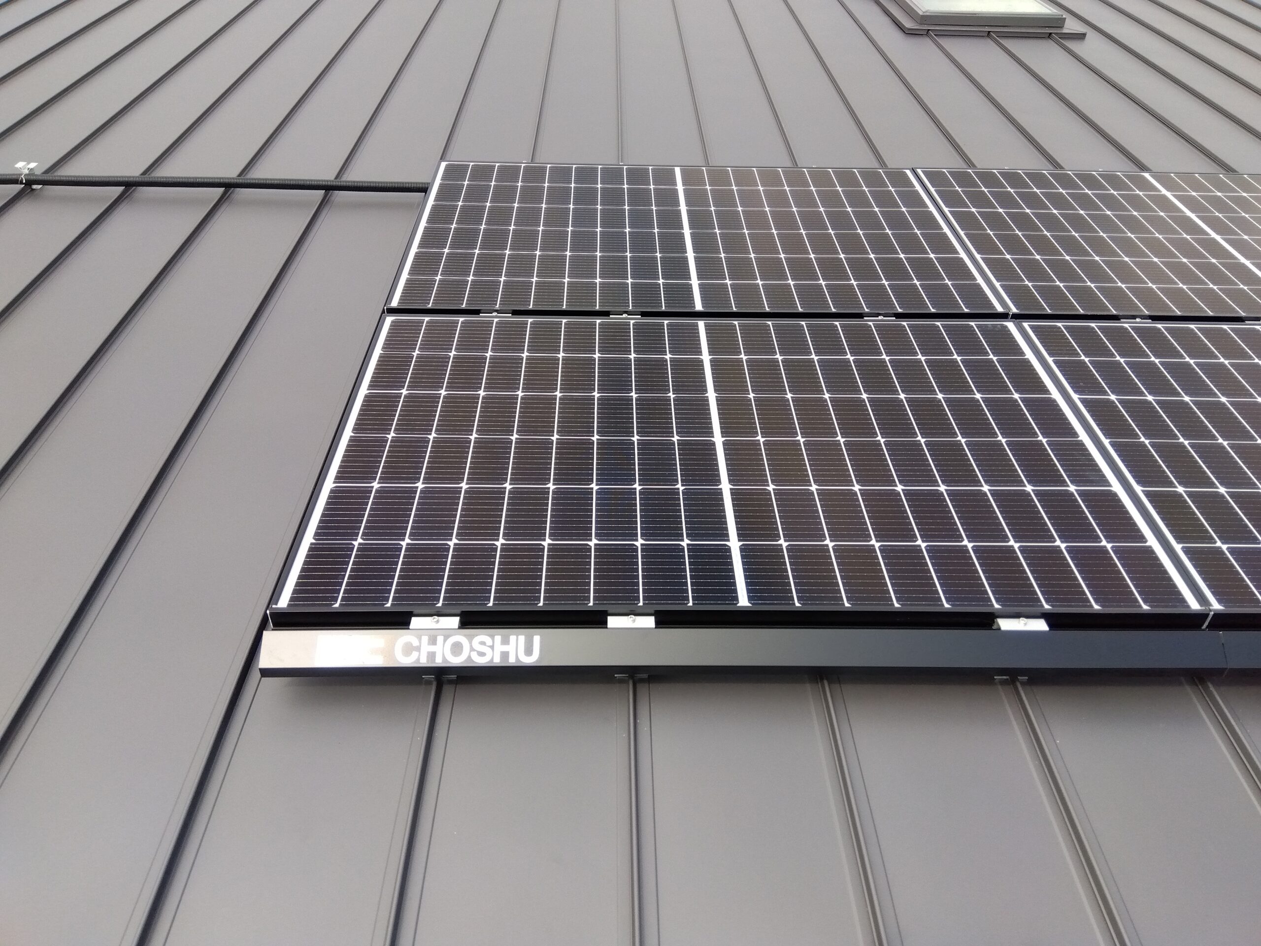 O様　屋根設置　長州産業　6.80kw