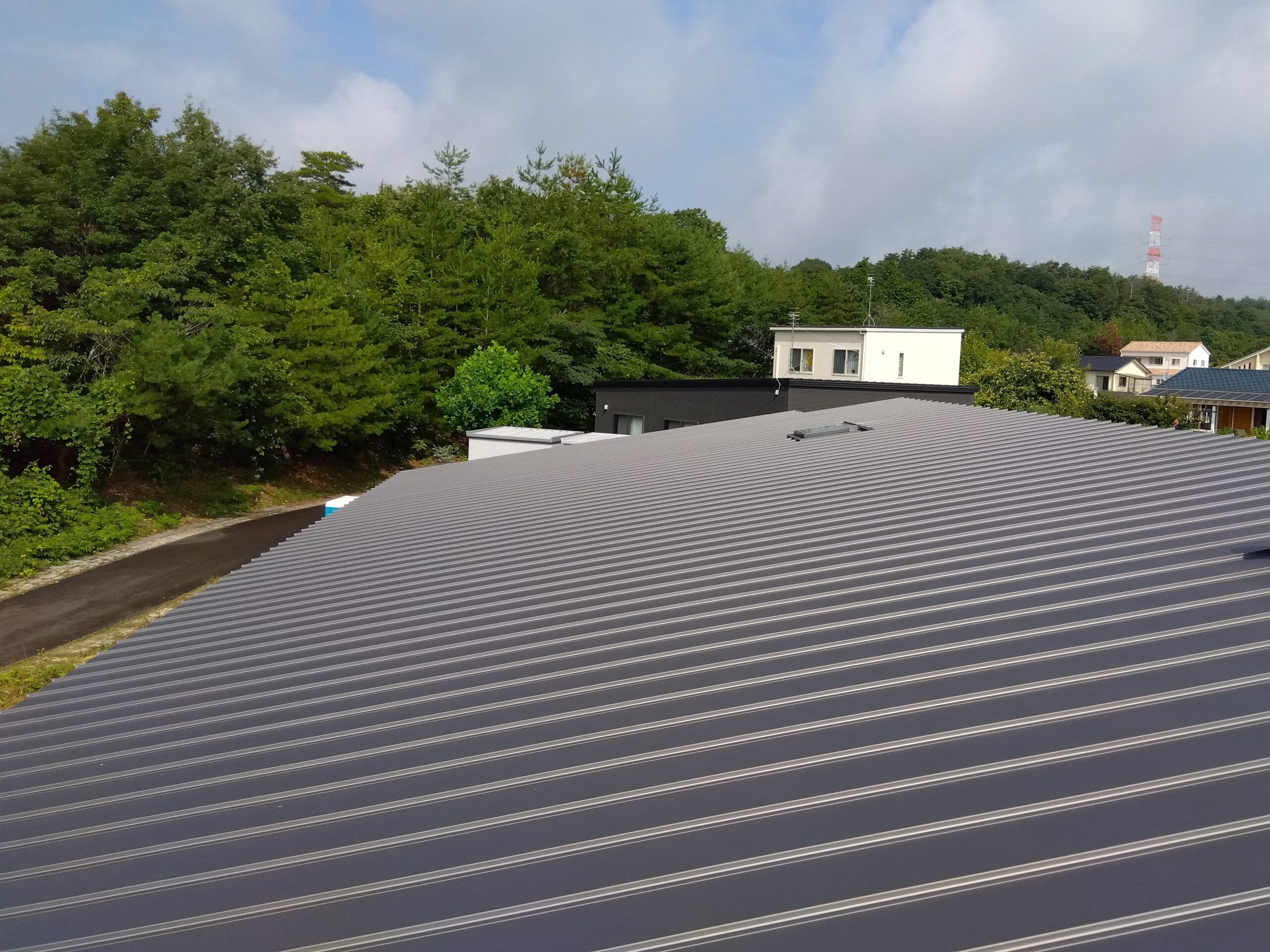 O様　屋根設置　長州産業　6.80kw
