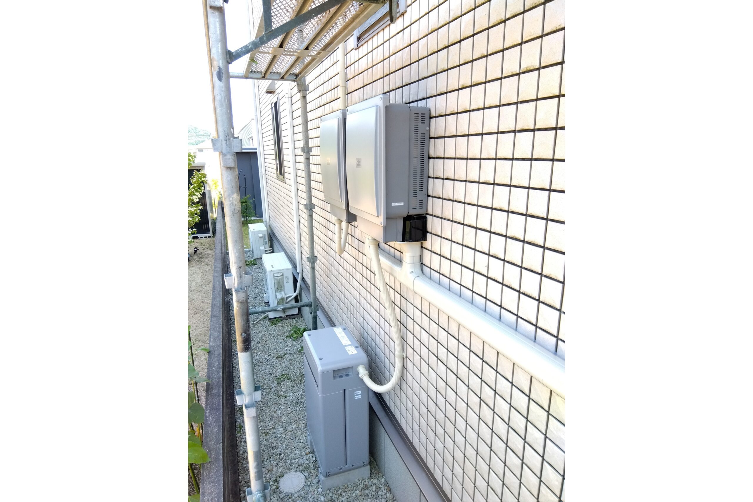 H様　屋根設置＋長州産業蓄電池　スマートPVマルチ　9.8kWh