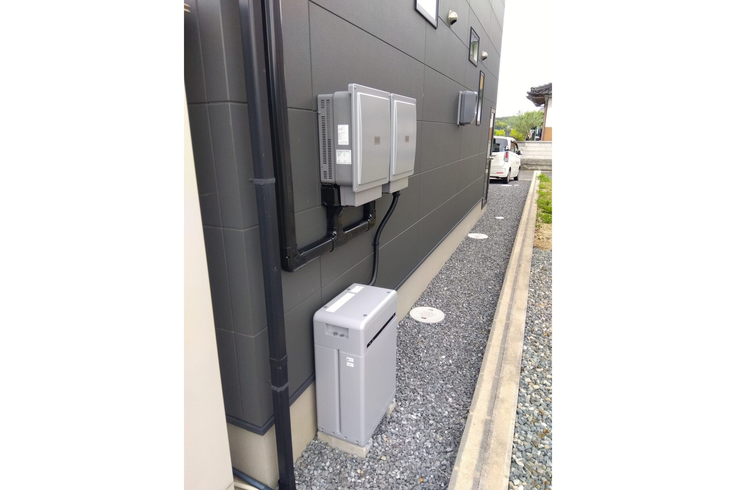 M様　屋根設置＋長州産業蓄電池　スマートPVマルチ　9.8kWh