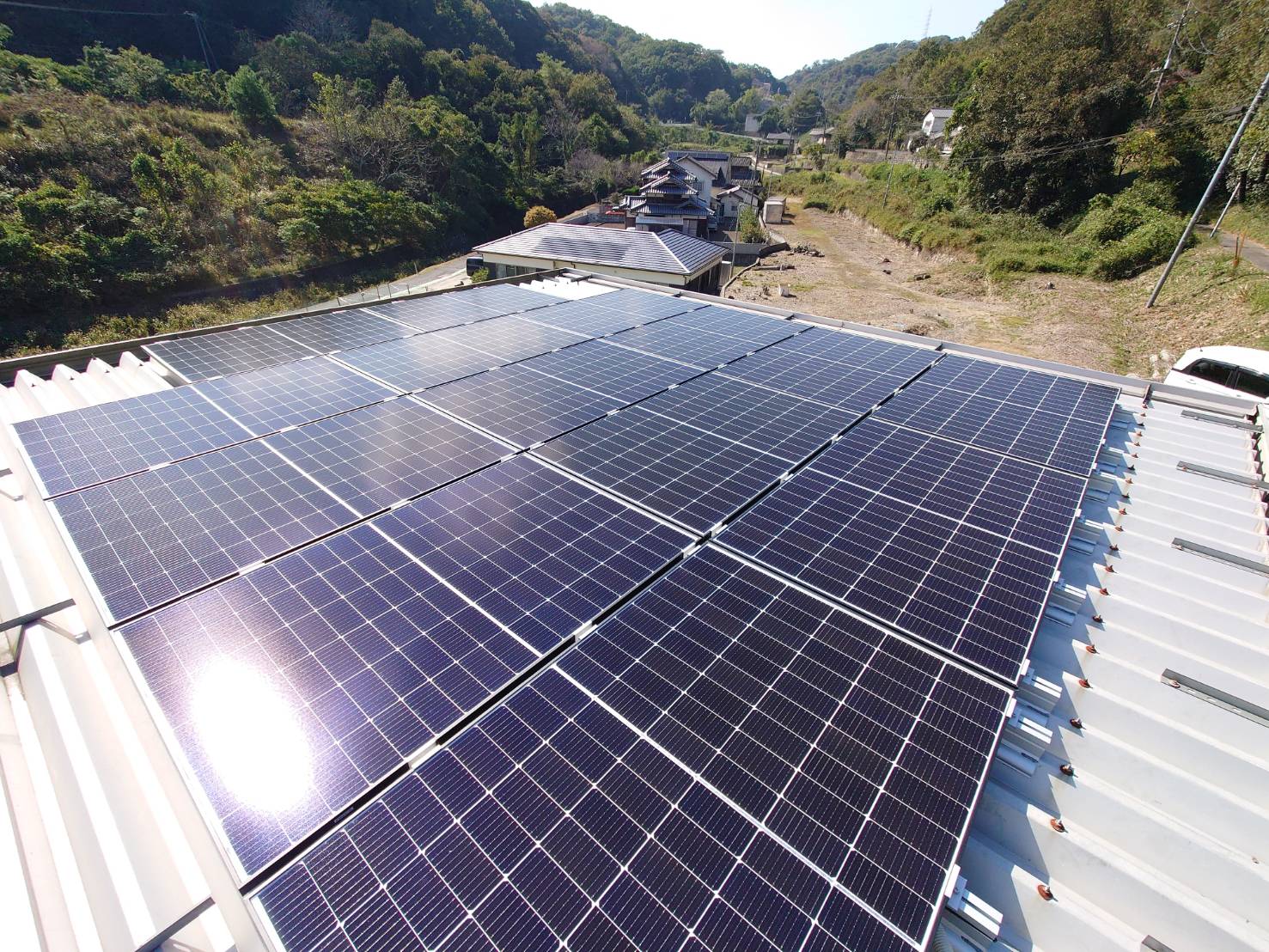 Y様　屋根設置　リープトン　5.74kw