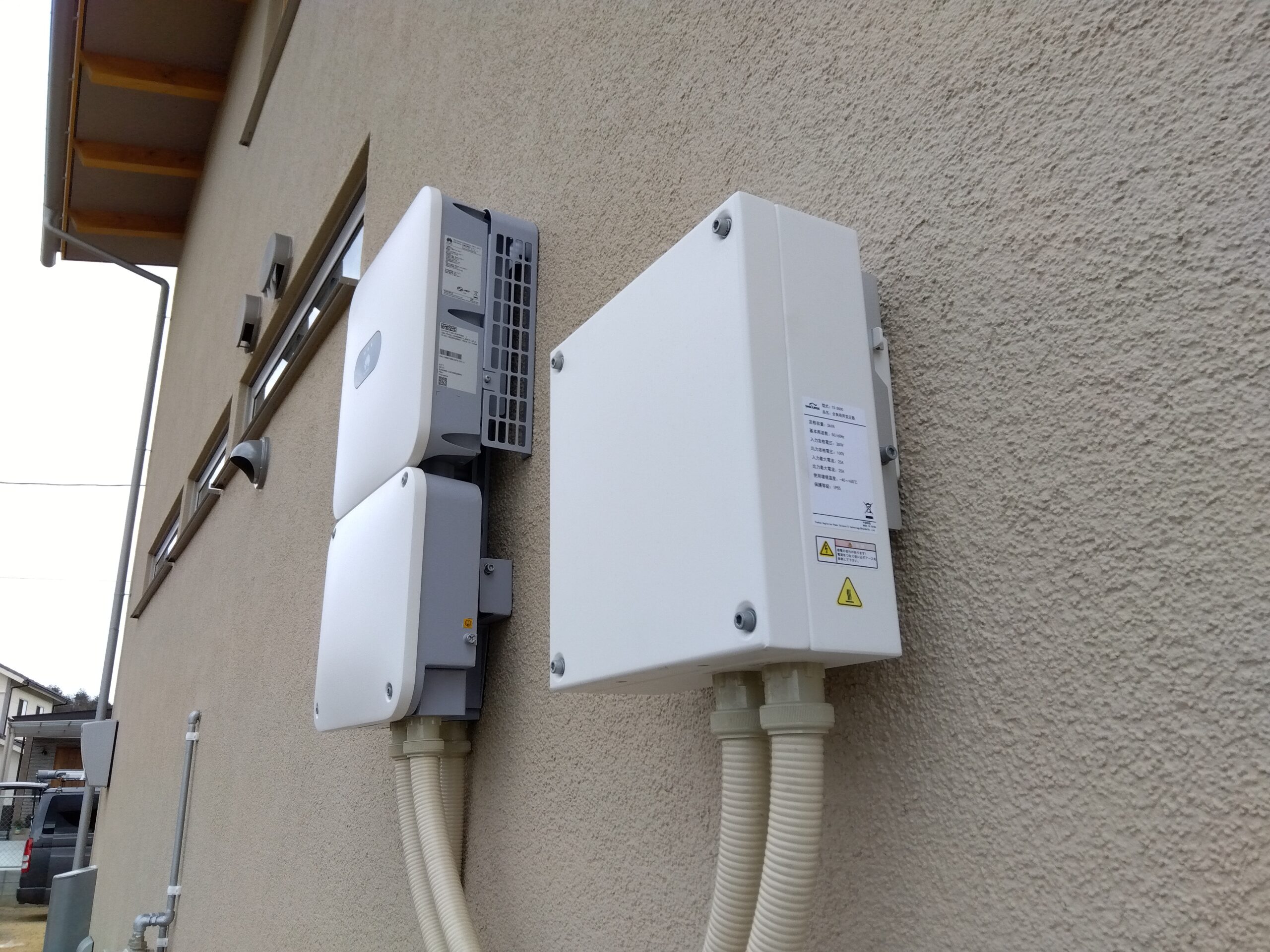 総社市　蓄電池　Huawai　10KWh