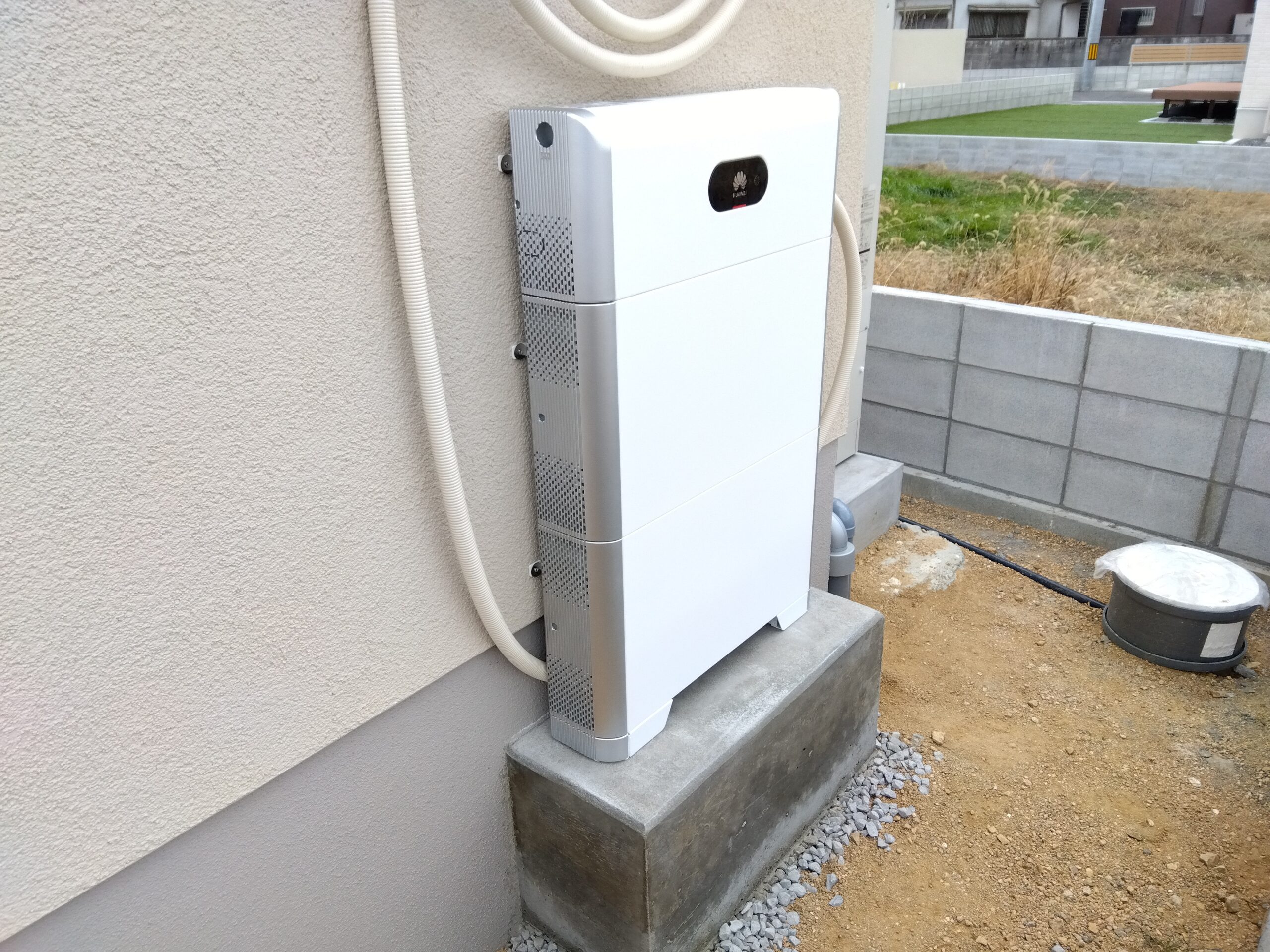 総社市　蓄電池　Huawai　10KWh