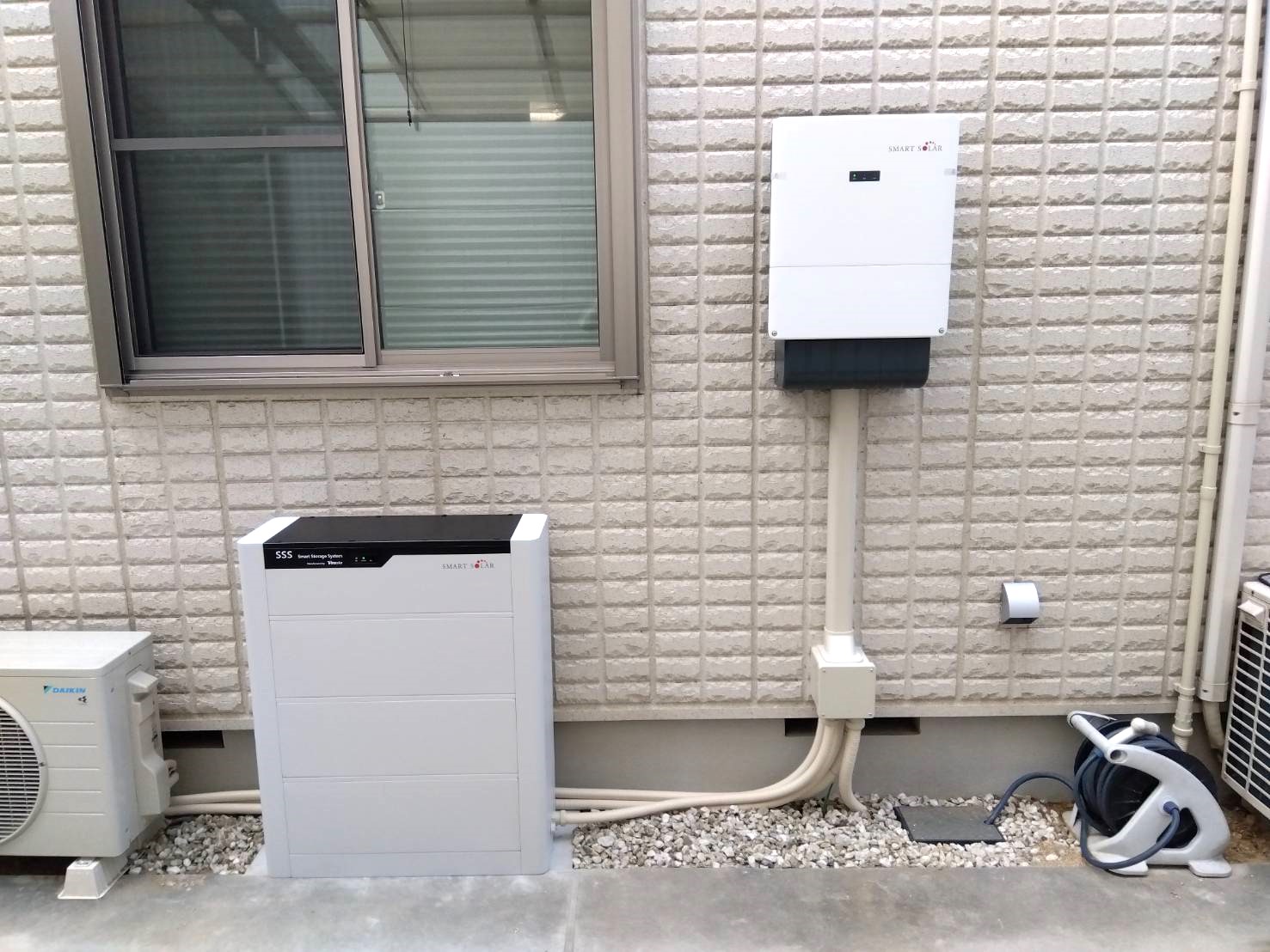 倉敷市　蓄電池スマートソーラー11.5kwh