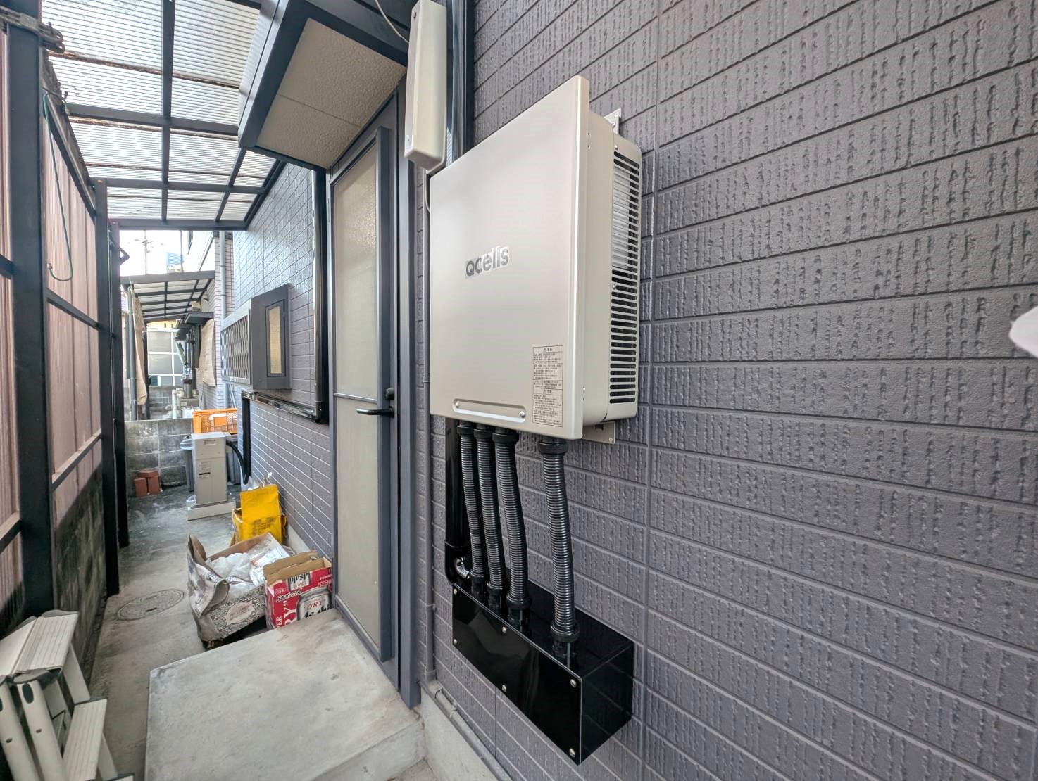 岡山市　蓄電池Qセルズ9.7kwh
