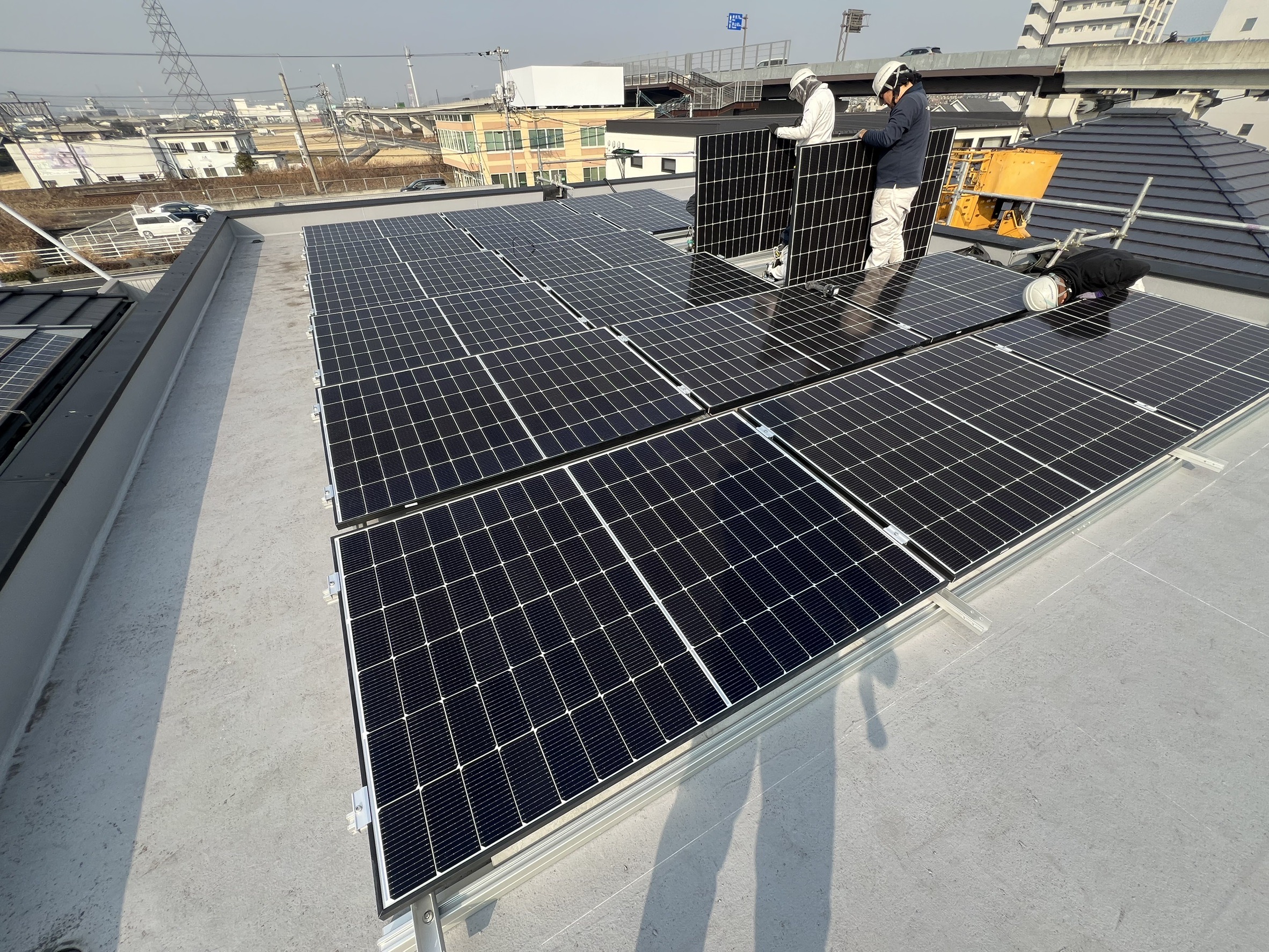 岡山市　太陽光リープトン7.92kw