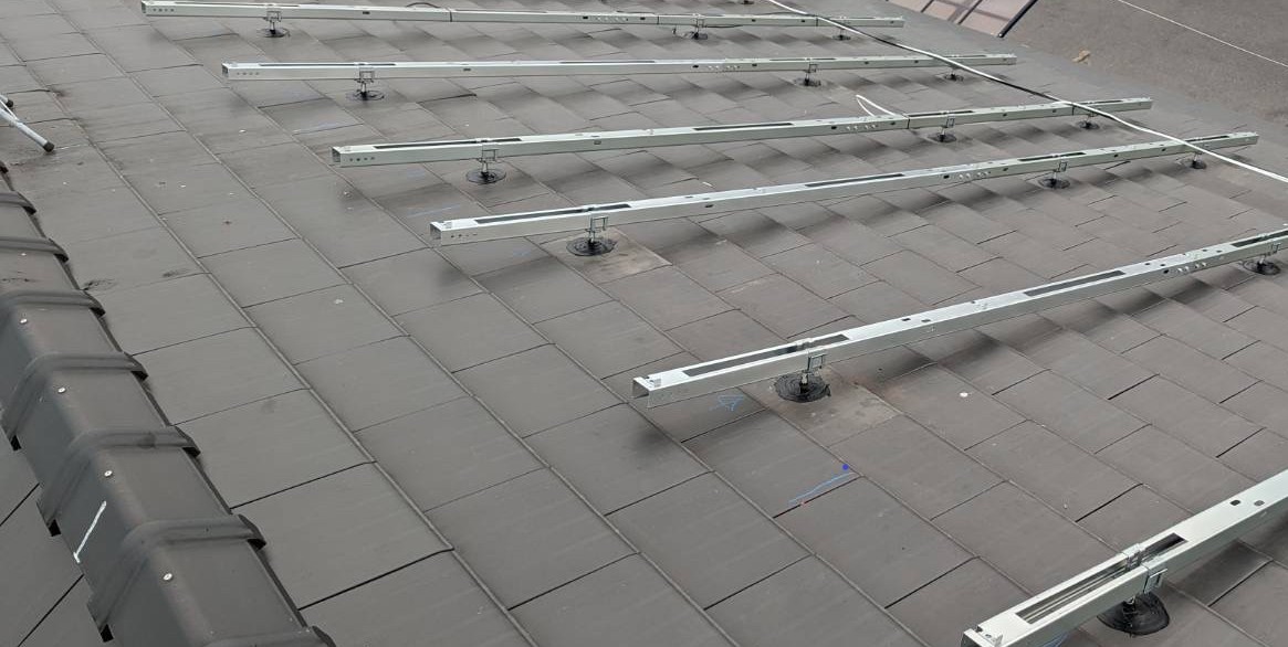 O様　屋根設置　長州産業　6.66kw