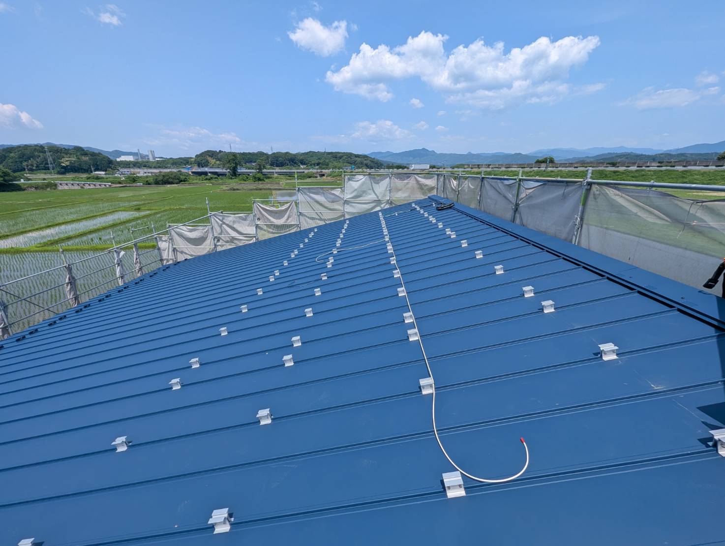津山市での太陽光パネル施工事例（7.92kW)